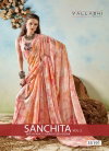 Sanchita Vol 2 By Vallabhi Moss Chiffon Abstract Print With Fancy Swarovski Work Saree Exporters In India